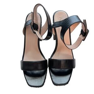 27 Edit Naturalizer Jaselle Platform Raffia Wrapped High Heel Sandal Size 10.5